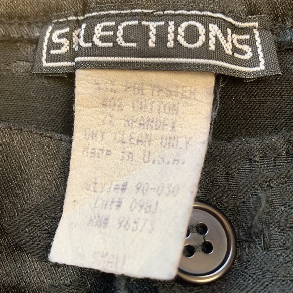 Size small stretch elegant black pants - Picture 12 of 13